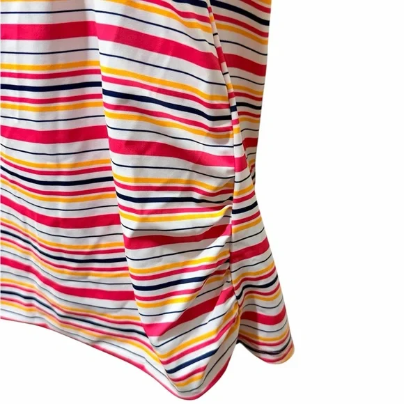 NWT Women's Bal Harbour Ring Striped Tankini Top UPF 50+ Size XXL 20 - Picture 6 of 9